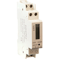 1 Phase 80A Din Rail Digitial KWH Meter