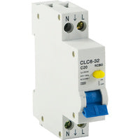 1 Pole 20A RCBO 3kA