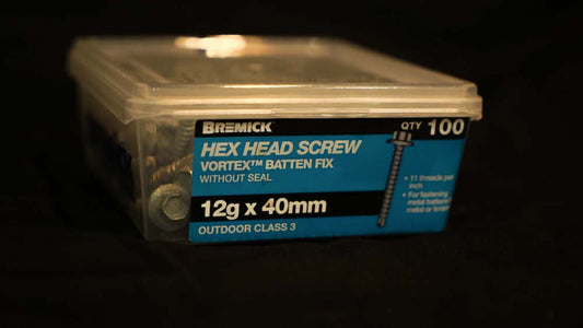 HEX HEAD SCREW 12G X 40MM