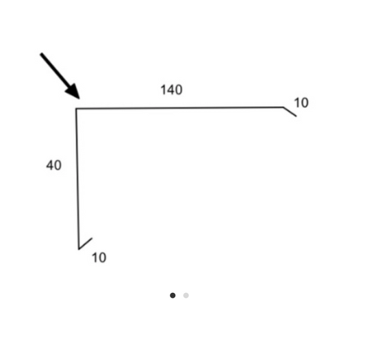 Barge Capping 40mm – COPPER