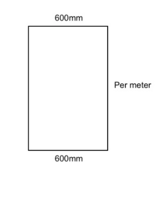 Flat Sheet 600mm Wide – COPPER