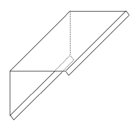 Corner Capping Flashing – 90 x 90 – COPPER