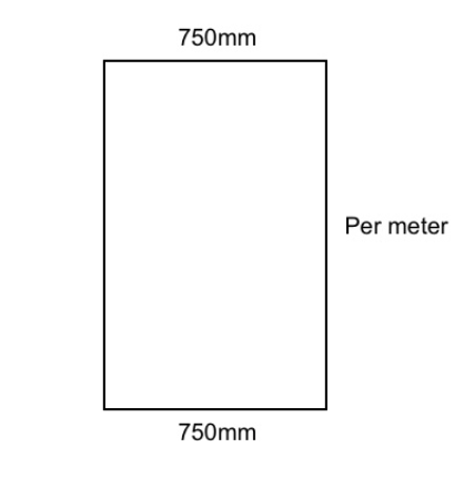 Flat Sheet 750mm Wide – COLORBOND® or ZINCALUME