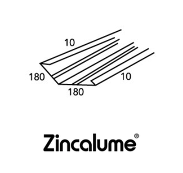 Valley Gutter Flashing .42BMT ZINCALUME®