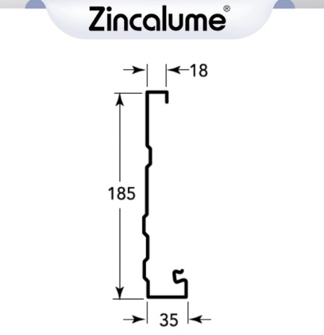 ZINCALUME® Fascia .42bmt