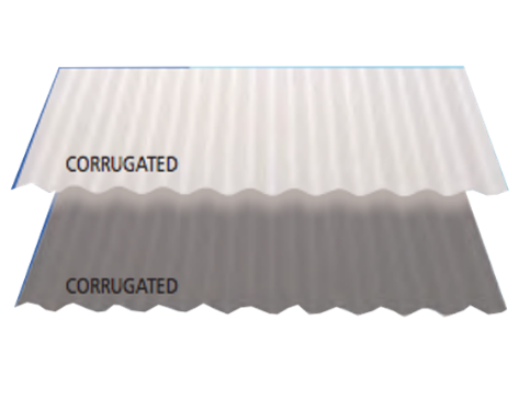 Polycarbonate Corrugated Level 2 SolaFrost Roofing