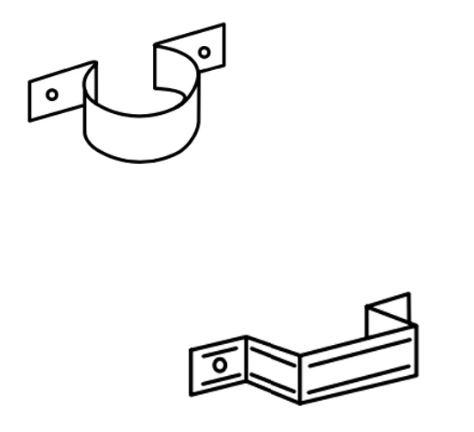 COLORBOND® or ZINCALUME® Downpipe Clip